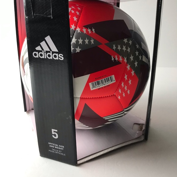 Adidas NATIVO MLS 2021 Soccer Match Ball Replica Club Red Size 5 - Picture 4 of 7